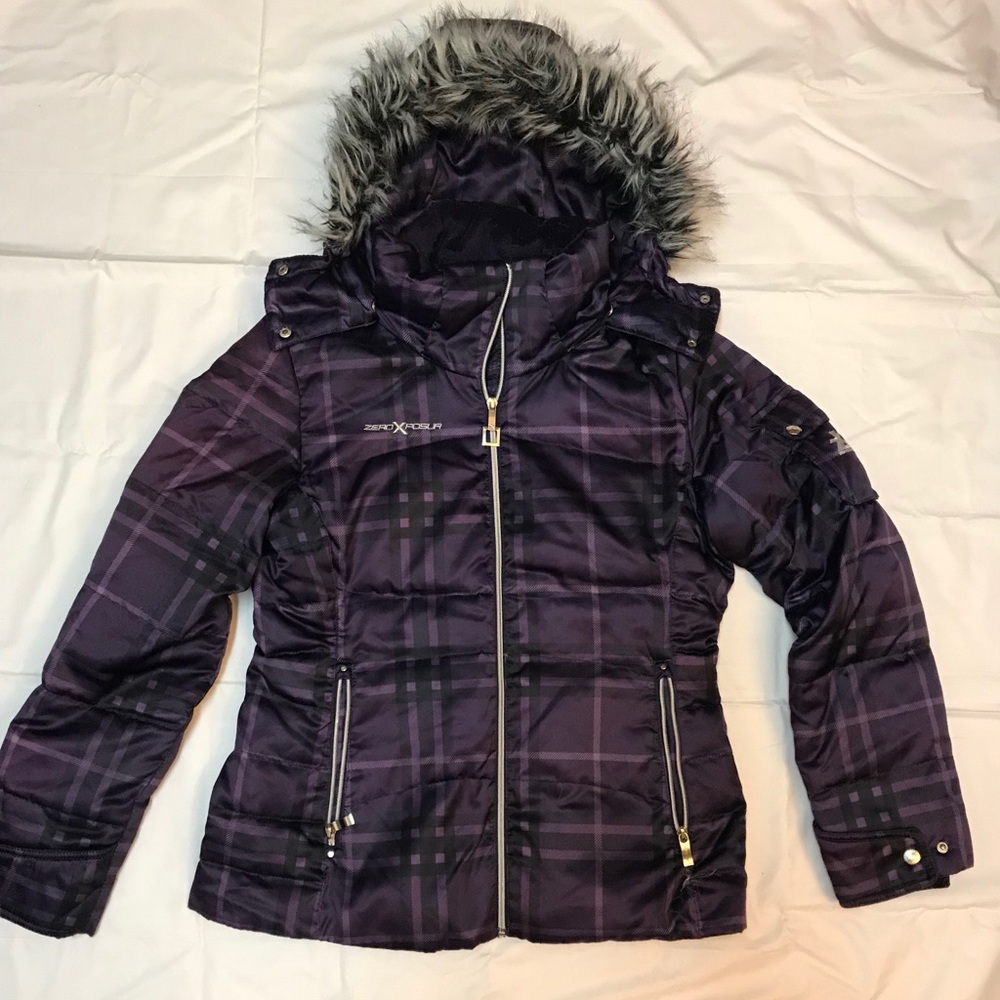 ZeroXposur women's downcoat purple S